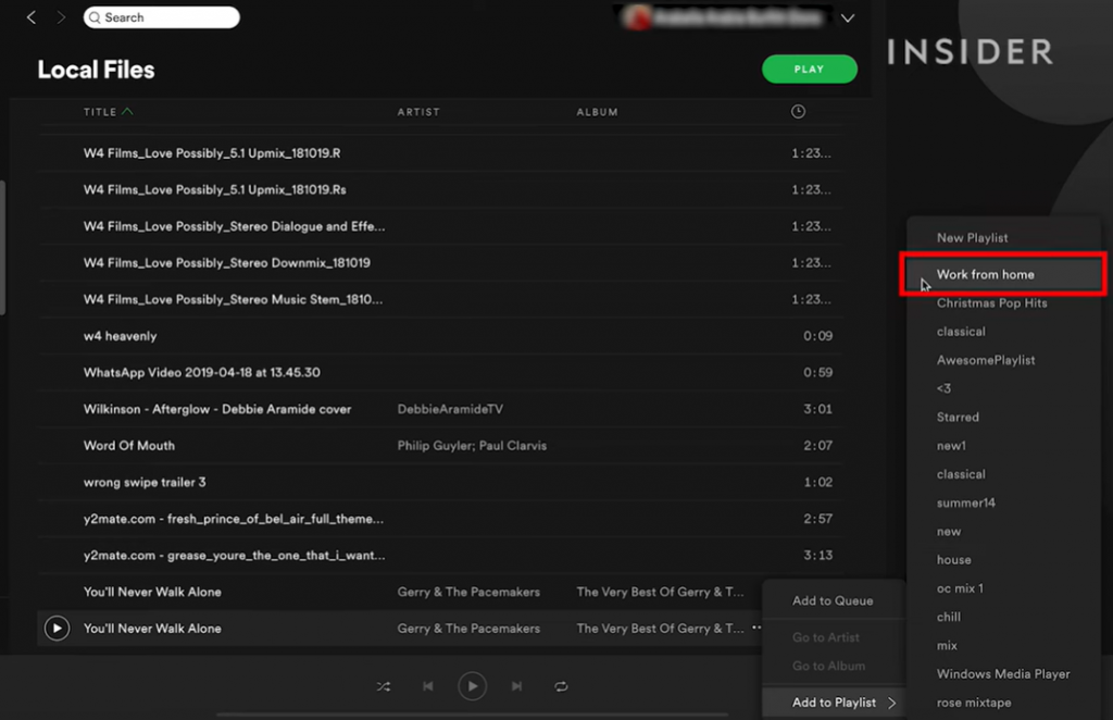 로컬 파일을 Spotify에 업로드하는 방법 3단계