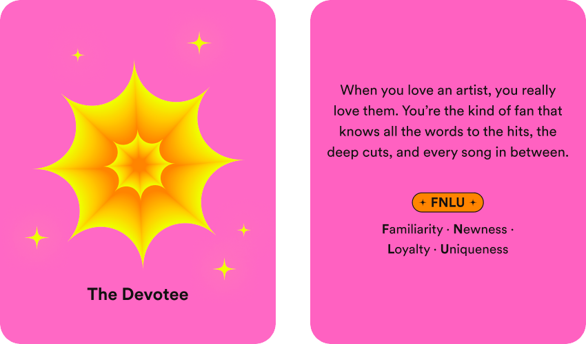 Spotify Wrapped Listening Personality The Devotee