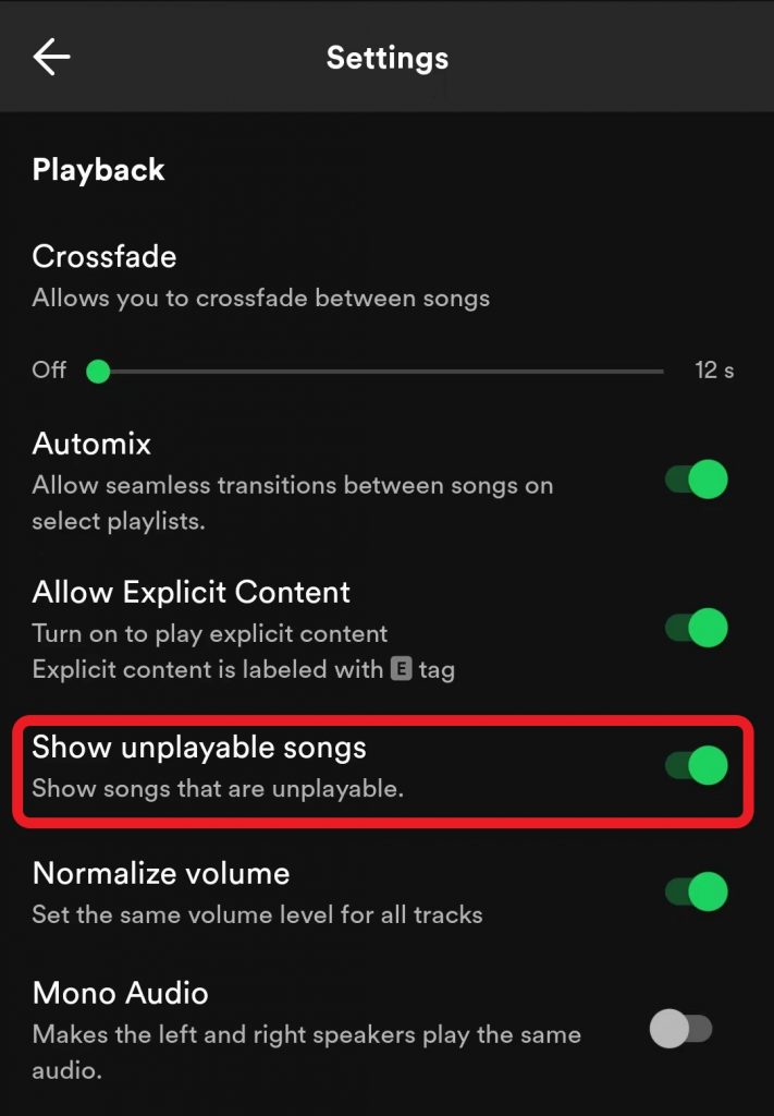 Local files not showing on Spotify
