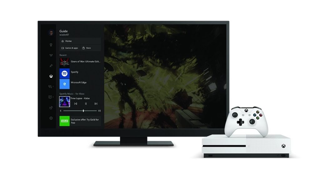 spotify on Xbox