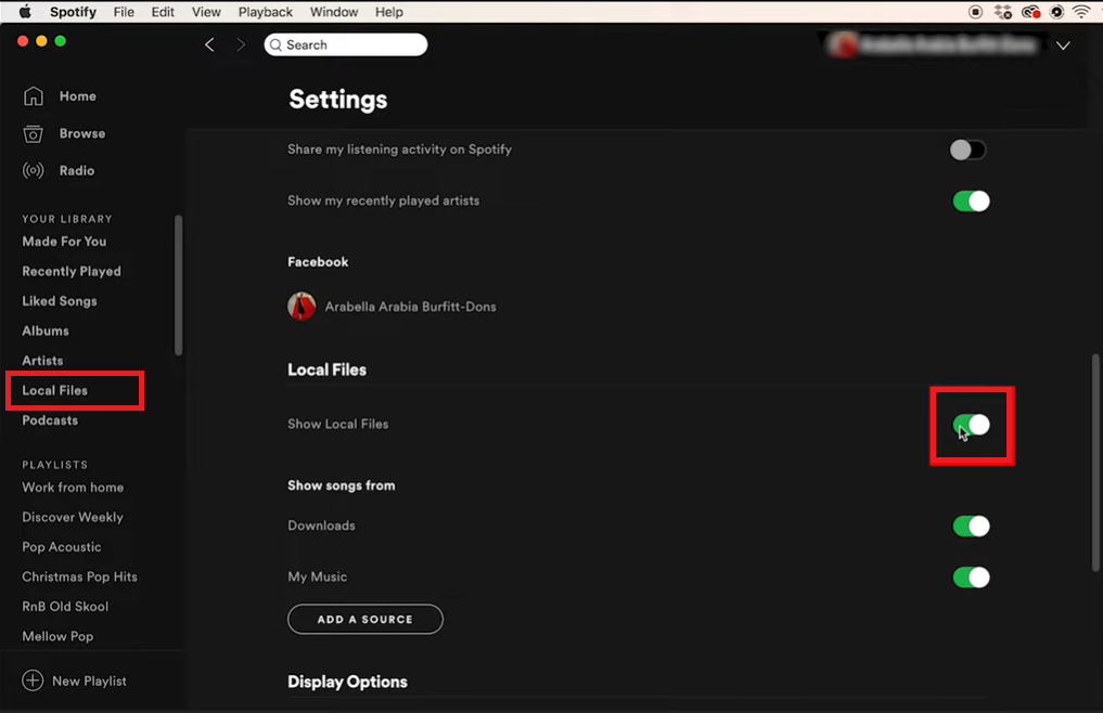 How to upload local files to Spotify step 2